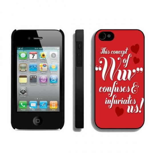 Valentine Bless iPhone 4 4S Cases BZC - Click Image to Close